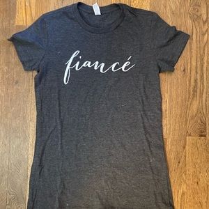 Fiancé tee shirt